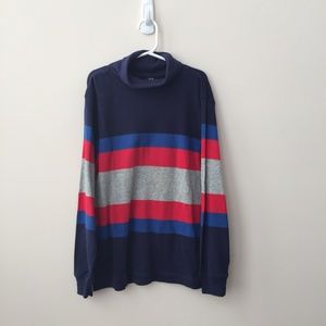Gap Boy's Striped Turtleneck Size Medium